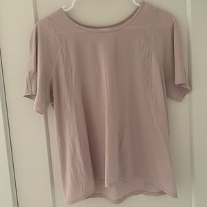 Light Pink Lululemon Short Sleeve